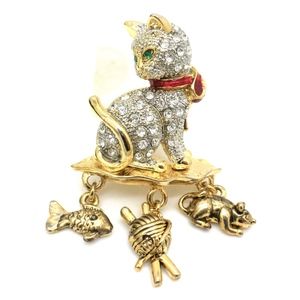 Kitty Cat Brooch New